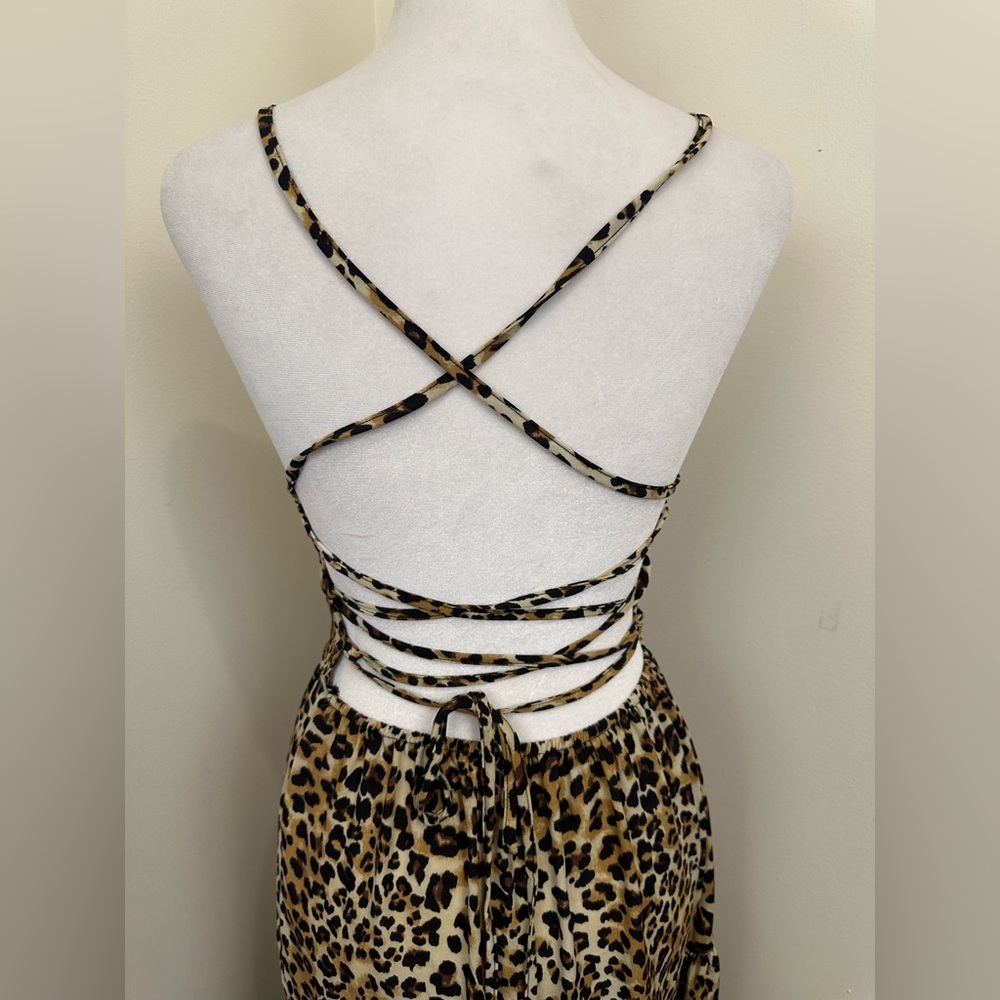 SHEIN Leopard Print Dress - Picture 4 of 9